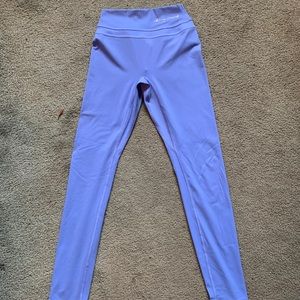 Whitney Simmons x Gymshark blue leggings!